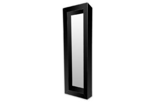 Siyah Dikdörtgen Ayna 160x45x20cm