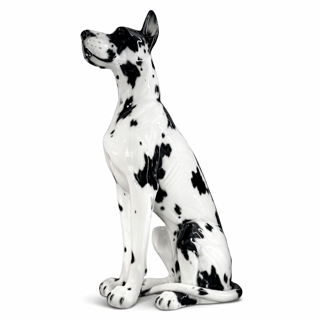 Abhika Porselen Köpek Heykeli 2 Abhika Porselen Köpek Heykeli - Görsel 2