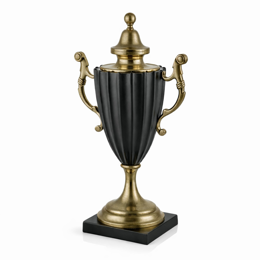 Trophey Decorative  Antik Pirinç kupa