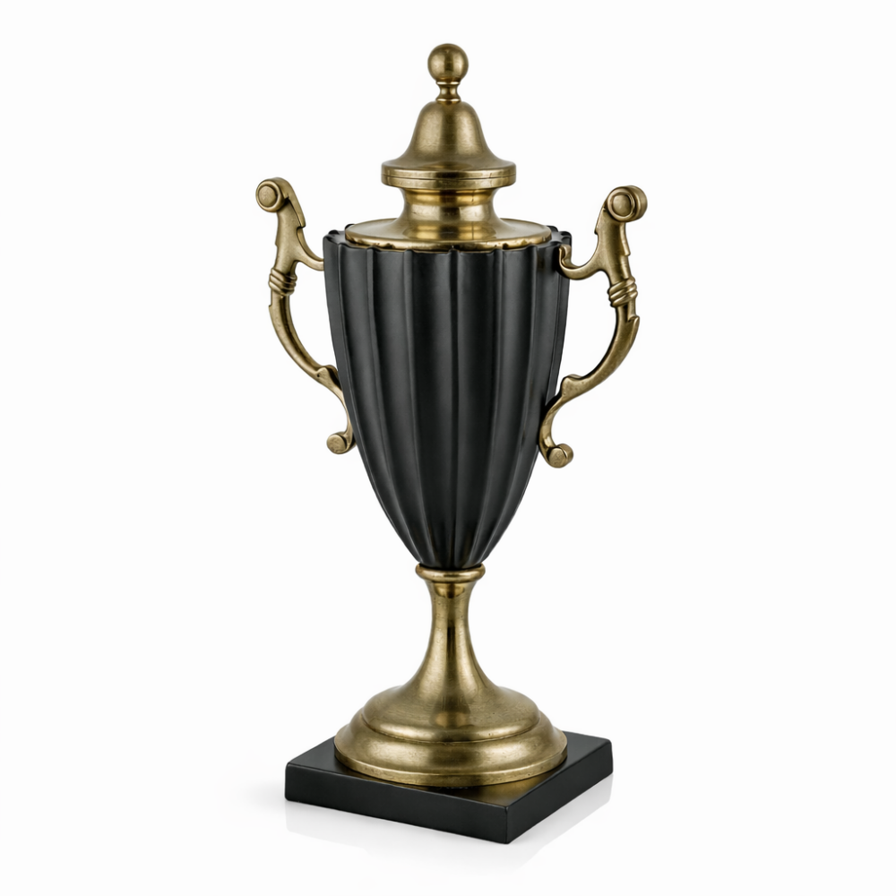 Trophey Decorative  Antik Pirinç kupa