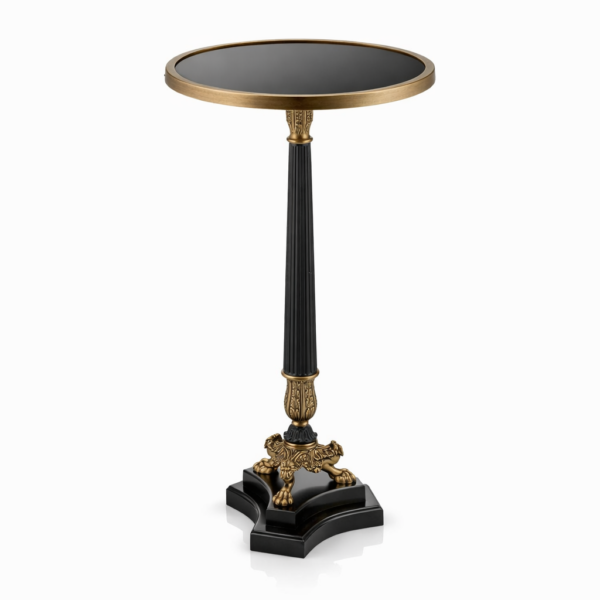 Louvre Pirinç Yan Sehpa