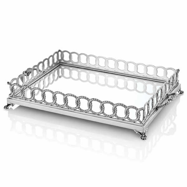 Halatlı Dikdörtgen Tepsi