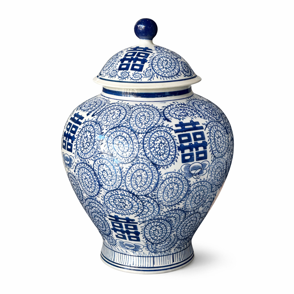 Japon Desen Bleu Blanc Porselen Küp 1 Japon Desen Bleu Blanc Porselen Küp