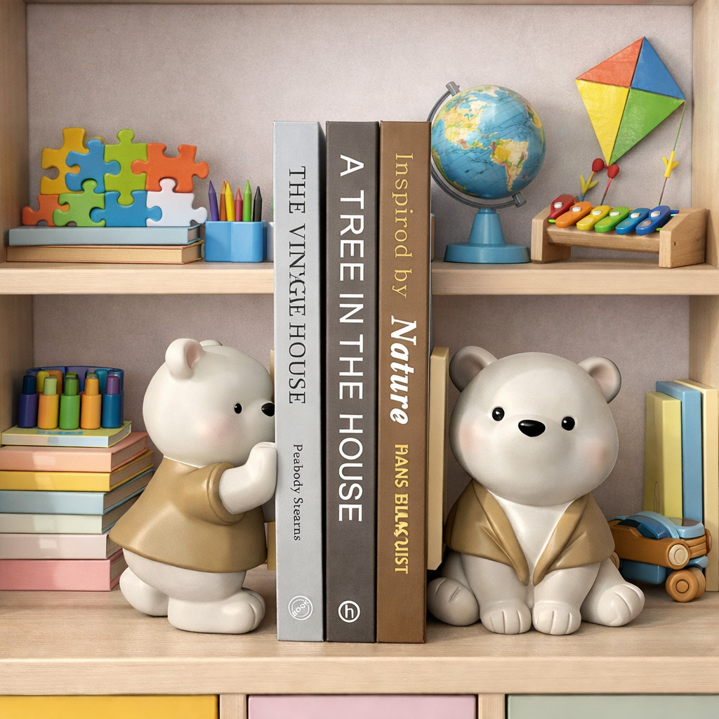 Funny Bear Kitap Tutucu 2 Funny Bear Kitap Tutucu - Görsel 2