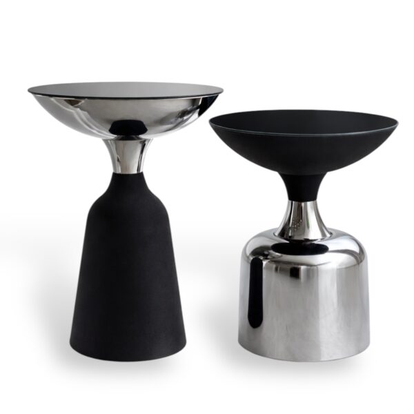 Aures İkili Mantar Sehpa Seti