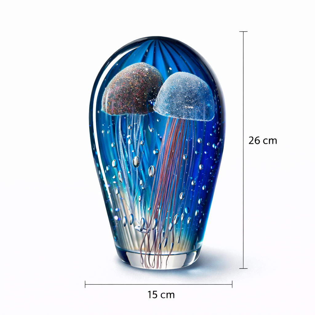 Galya Dekoratif Cam Denizanası 2 Galya Dekoratif Cam Denizanası - Görsel 2