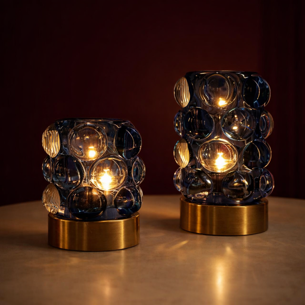 İkili Pilli Cam Aydınlatma Seti Mavi 3 İkili Pilli Cam Aydınlatma Seti Mavi - Görsel 3