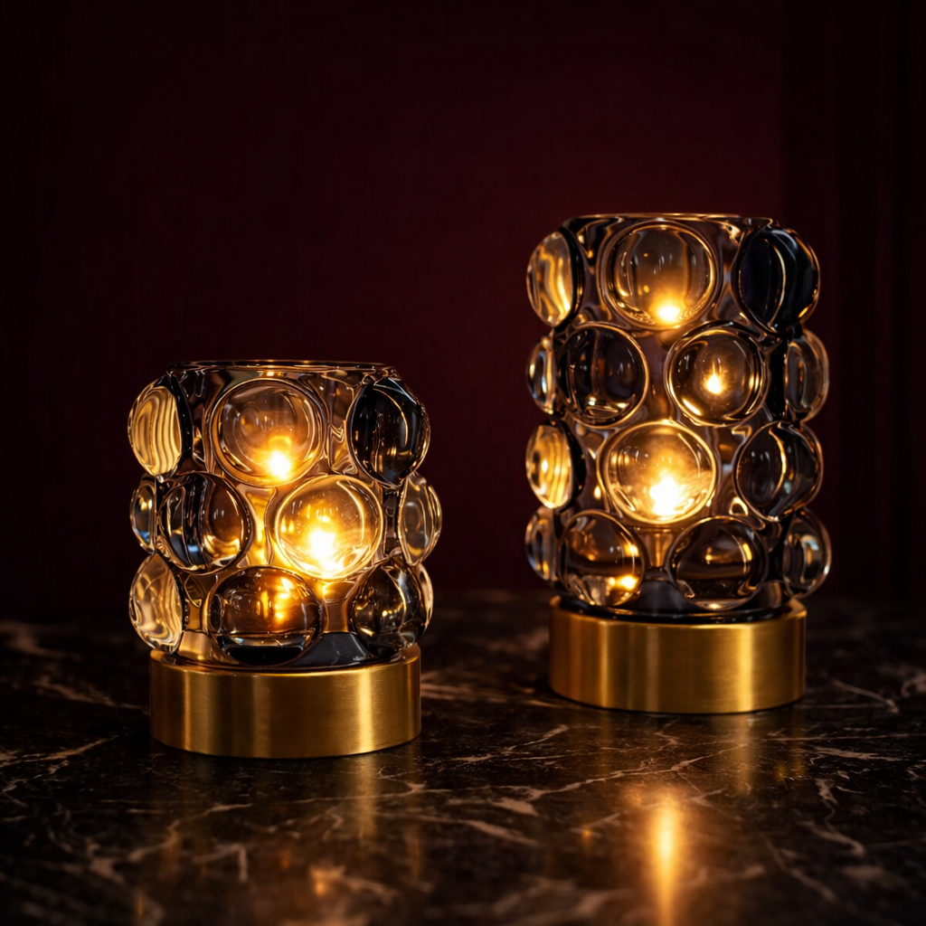 İkili Pilli Cam Aydınlatma Seti Şeffaf 3 İkili Pilli Cam Aydınlatma Seti Şeffaf - Görsel 3