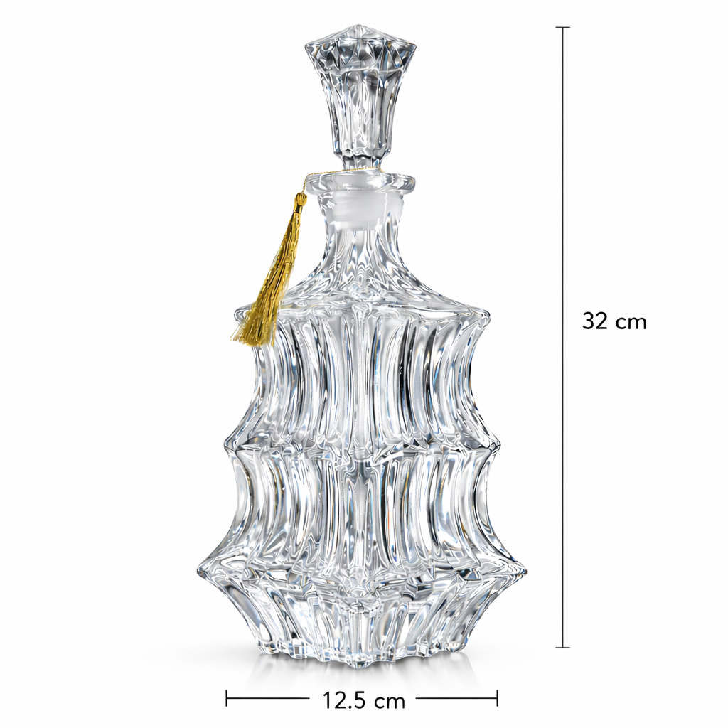 Bohemia Kristal Karaf Şeffaf 2 Bohemia Kristal Karaf Şeffaf - Görsel 2