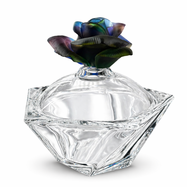 Gül Detaylı Kristal Şekerlik V2