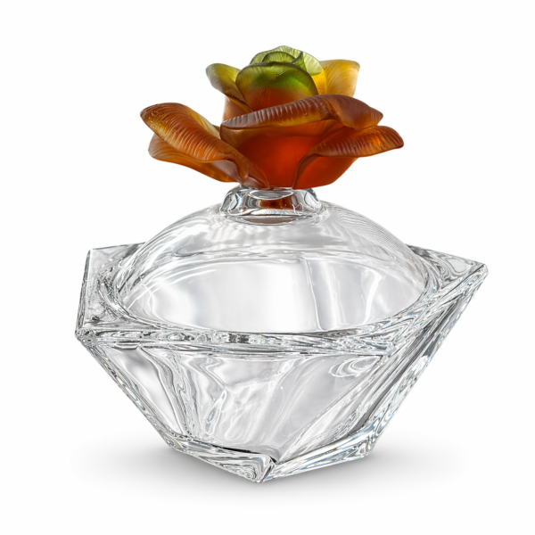 Gül Detaylı Kristal Şekerlik V3