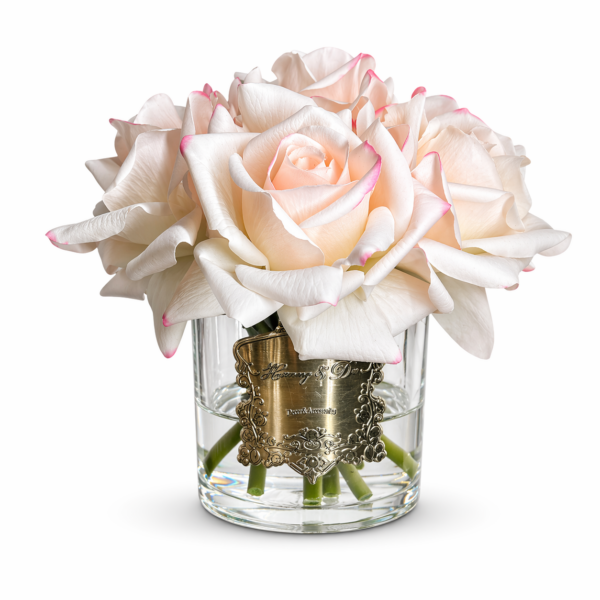 Harmony & Deo 7 Güllü Somon Oda Kokusu Şeffaf Vazo