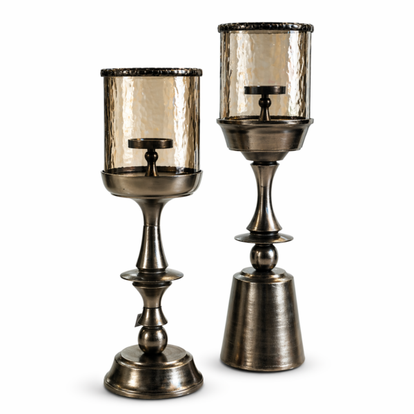 Metal Döküm Şamdan Seti