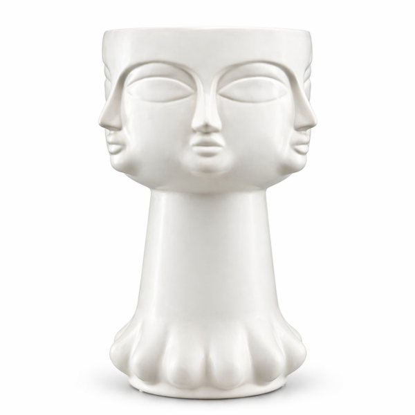 Seramik Yüzlü Vazo