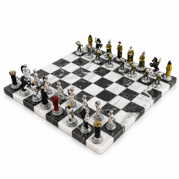 Mermer Tablalı Satranç Seti