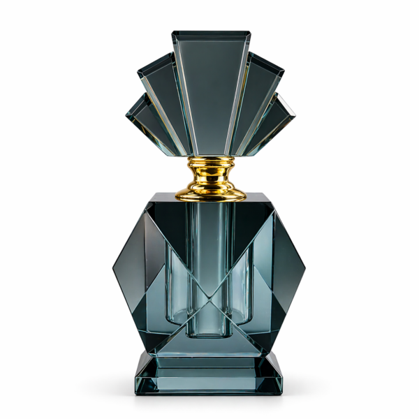 Petrol Geometrik Parfüm Şişesi Küçük Boy