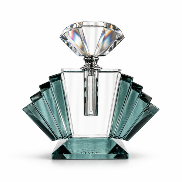 Şeffaf Petrol Yelpaze Parfüm Şişesi Küçük Boy