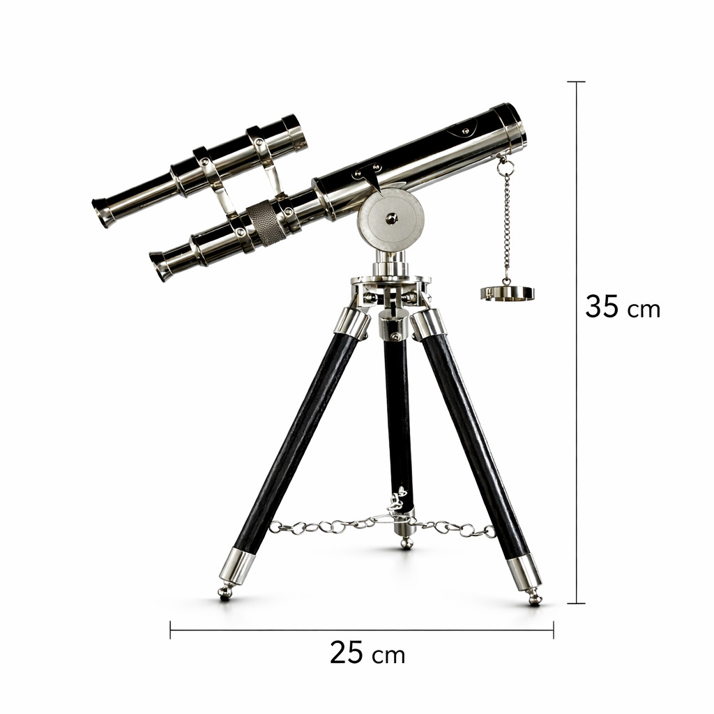 Gümüş Küçük Boy Teleskop 4 Gümüş Küçük Boy Teleskop - Görsel 4