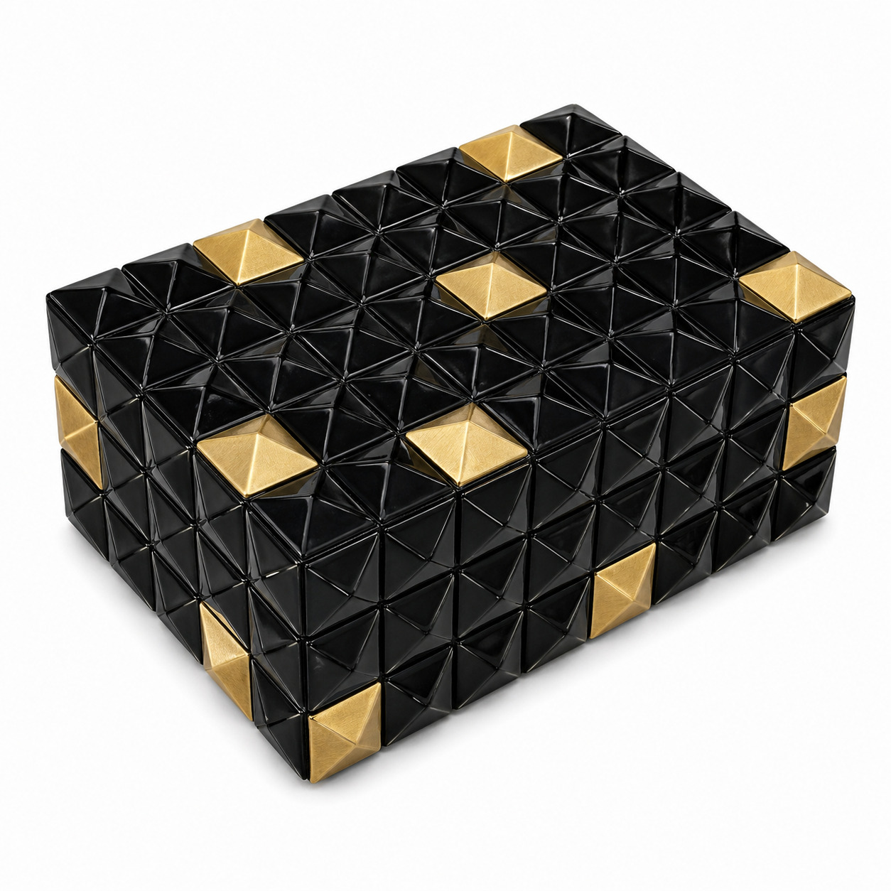 Zımba Kutu Siyah Gold Büyük Boy 1 Zımba Kutu Siyah Gold Büyük Boy