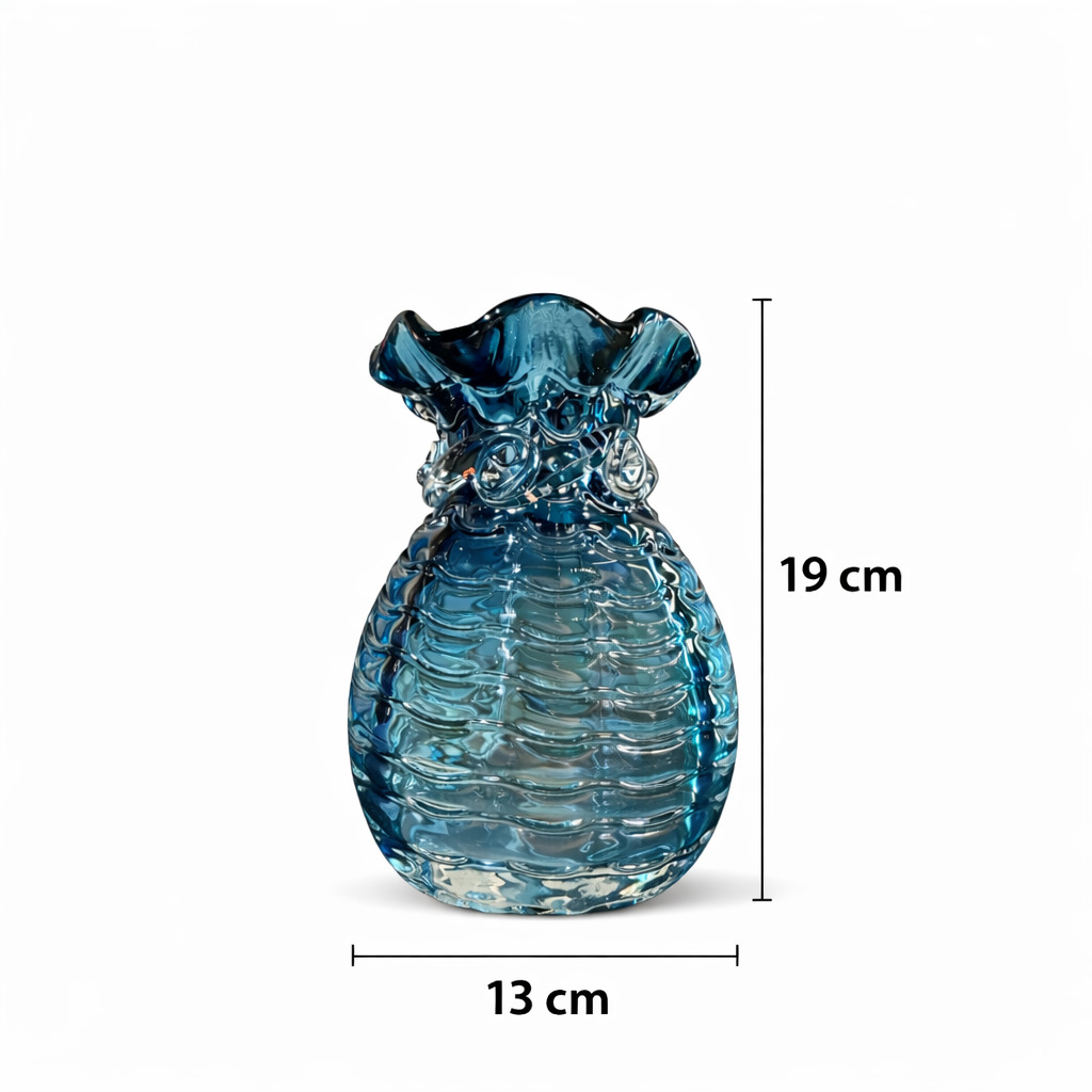 Aqual Cam Vazo Küçük Boy 3 Aqual Cam Vazo Küçük Boy - Görsel 3