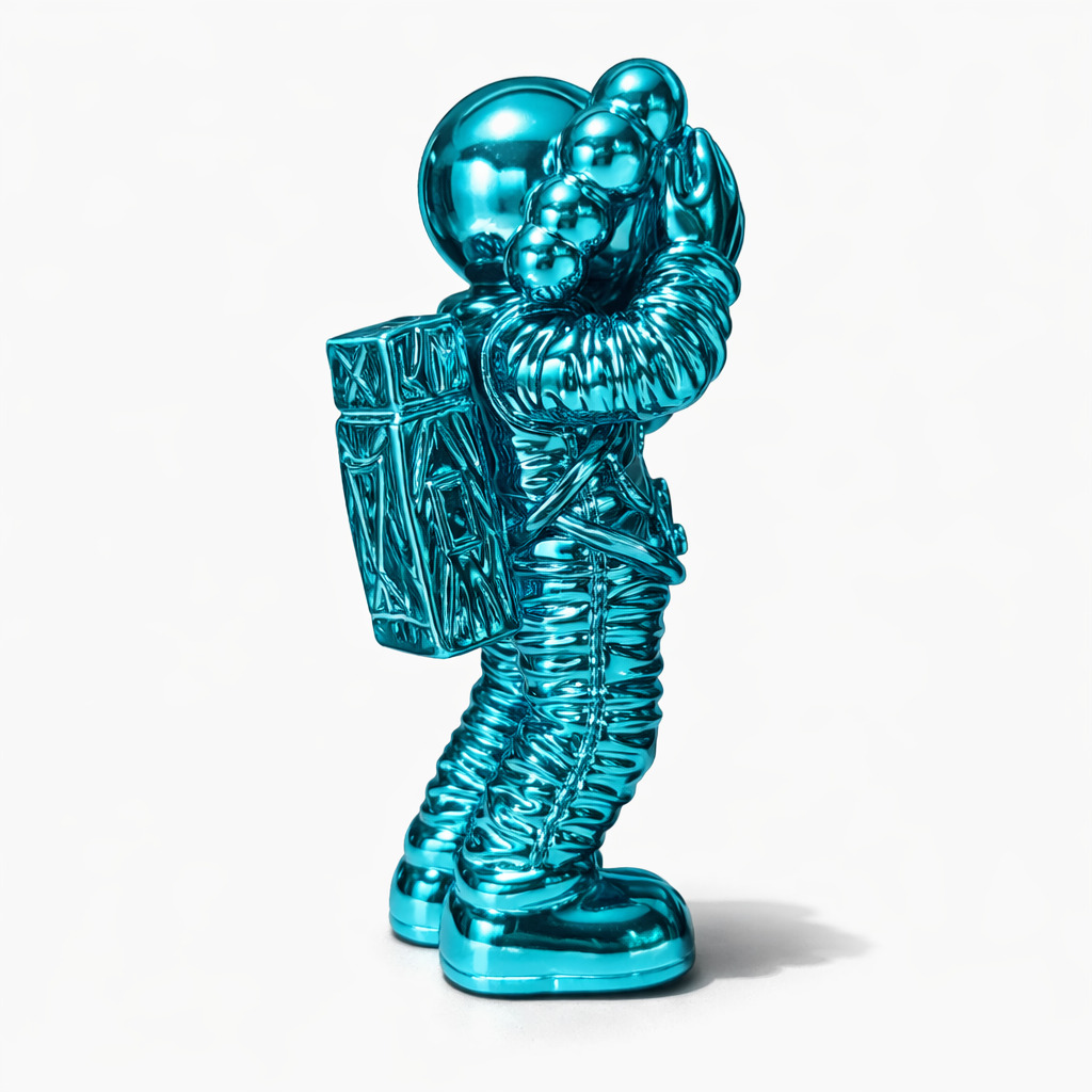 Blue Kaws Astronot 2 Blue Kaws Astronot - Görsel 2