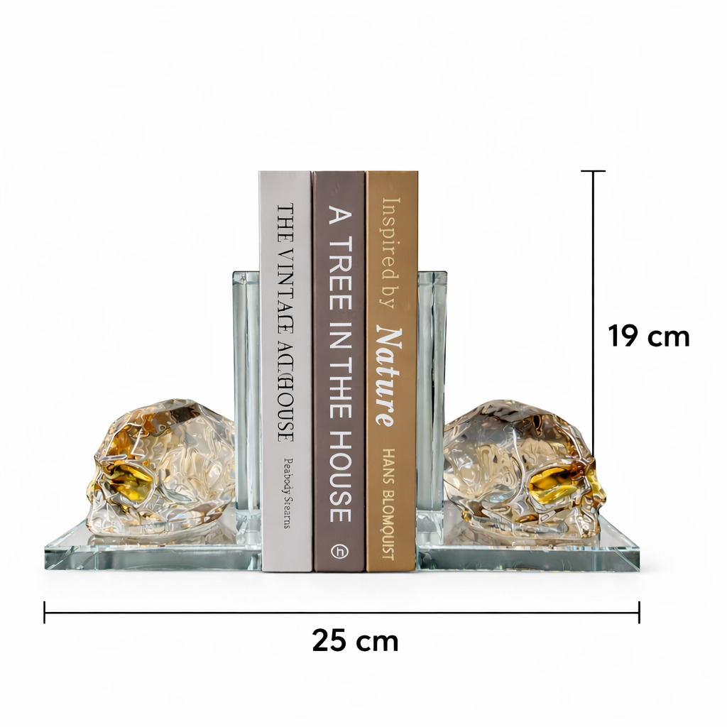 Crystal Skull Kitap Tutucu 2 Crystal Skull Kitap Tutucu - Görsel 2
