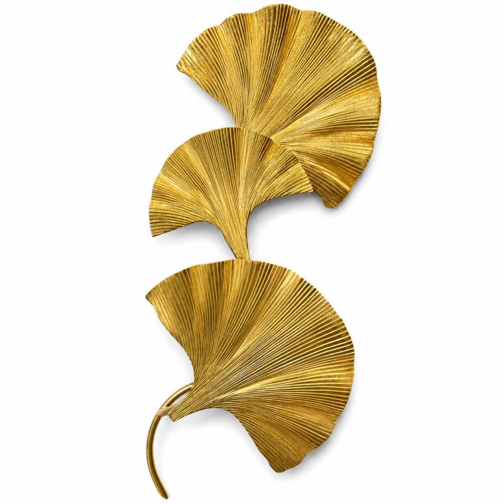 Gingko Metal Döküm Aplik