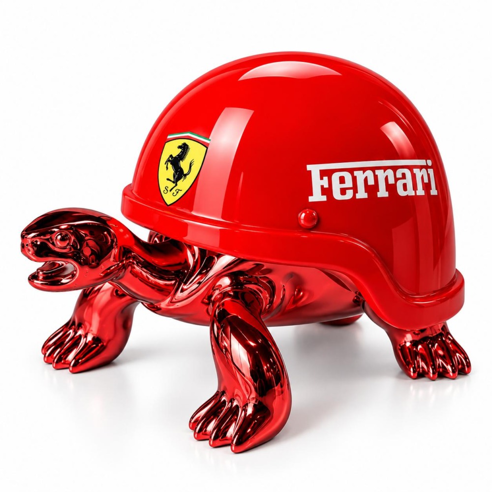 Ferrari Temalı Kaplumbağa