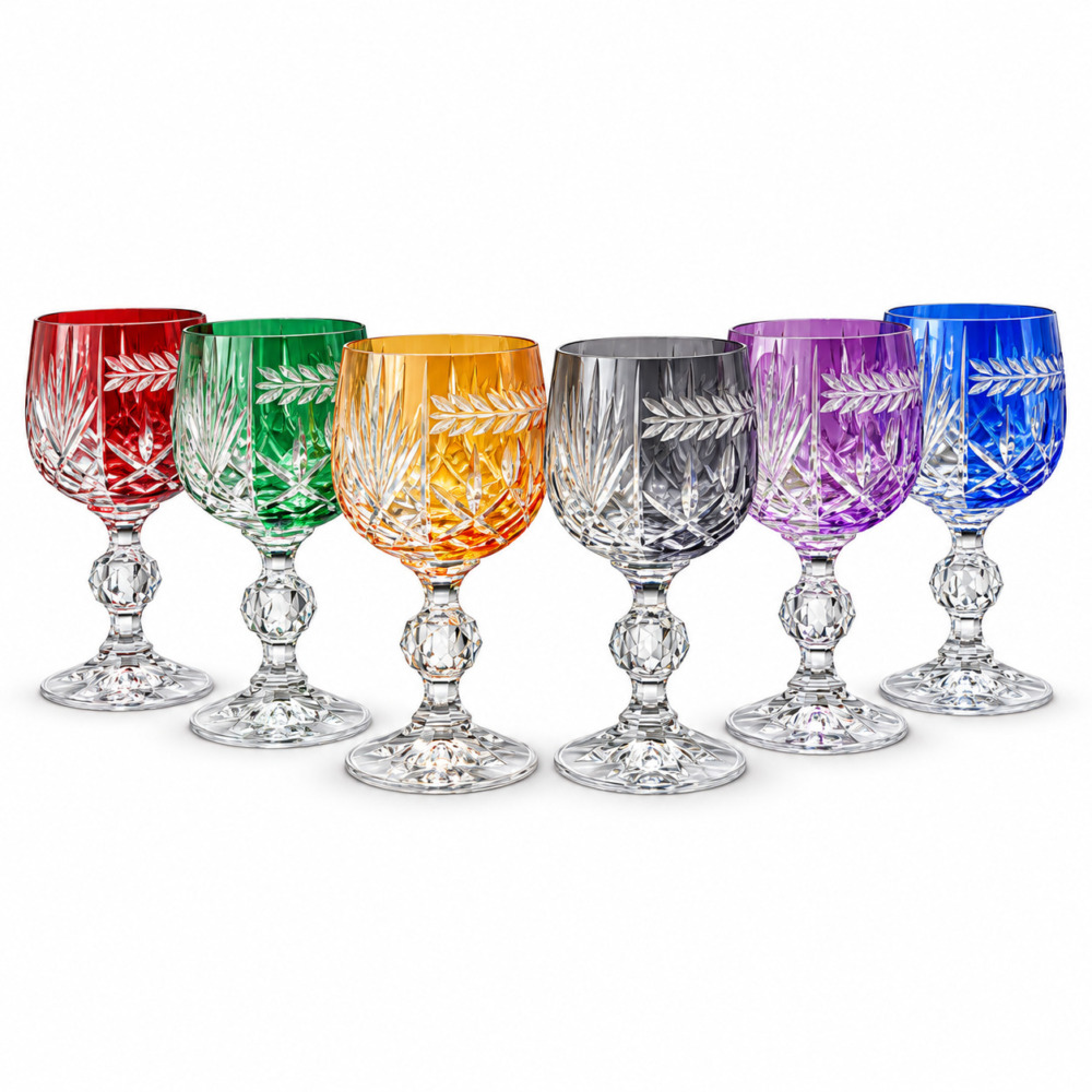 Hibrit Color 6’lı Kahve Yanı Su Bardağı Seti