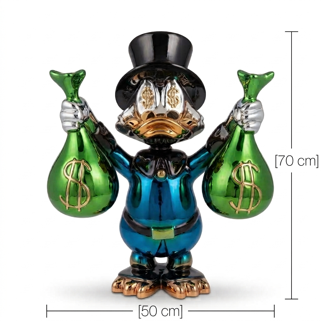 Donald Duck Po Art Heykel 2 Donald Duck Po Art Heykel - Görsel 2